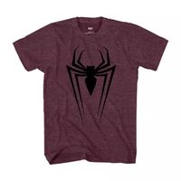 Big and Tall Mens Crew Neck Short Sleeve Regular Fit Marvel Spiderman Graphic T-Shirt