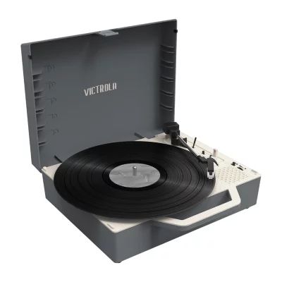 Victrola Re-Spin Sustainable Bluetooth Suitcase Record Player