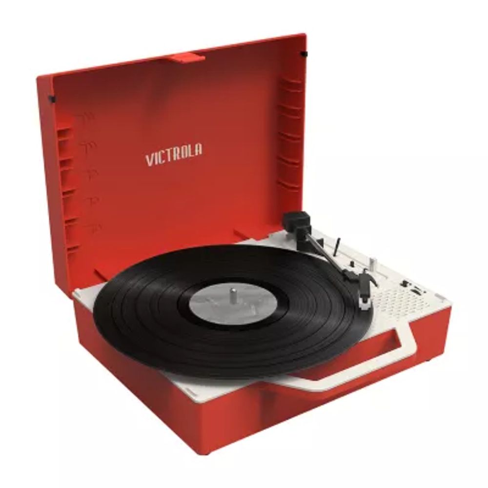 Victrola Re-Spin Sustainable Bluetooth Suitcase Record Player