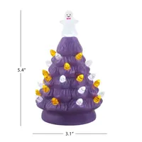 Purple Trees 2-pc. Lighted Halloween Tabletop Decor