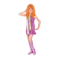 Little & Big  Girls Daphne Scooby Doo 4-pc. Costume