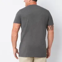 St. John's Bay Super Soft Big and Tall Mens Crew Neck Short Sleeve Moisture Wicking Pocket T-Shirt