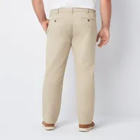 St. John's Bay Mens Big and Tall TempFlex Straight Fit Flat Front Pant