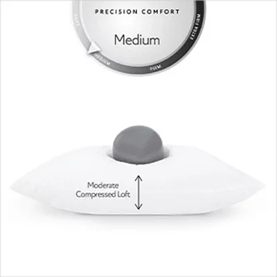Serta PerfectSleeper Stays Fluffy Medium Support Pillow