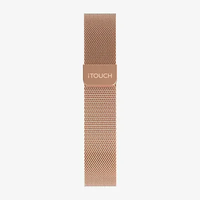 Itouch Air 4 Band Unisex Adult Rose Goldtone Watch Band Jmta4-Strap-C29