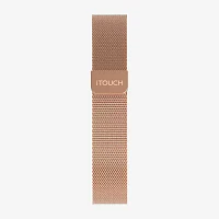 Itouch Air 4 Band Unisex Adult Rose Goldtone Watch Band Jmta4-Strap-C29