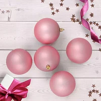 Northlight Pink Ball 12-pc. Christmas Ornament