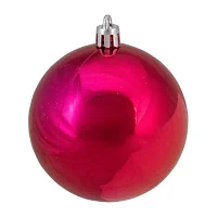 Northlight Pink 4-Finish Ball 16-pc. Christmas Ornament