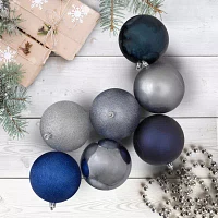 Northlight 3-Finish Ball 12-pc. Christmas Ornament