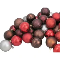 Northlight 4-Finish Ball 60-pc. Christmas Ornament