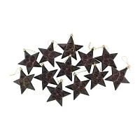 Northlight Glittered Star 12-pc. Christmas Ornament