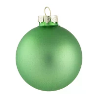 Northlight Finish Glass Ball 9-pc. Christmas Ornament