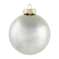 Northlight 2-Finish Glass Ball 6-pc. Christmas Ornament