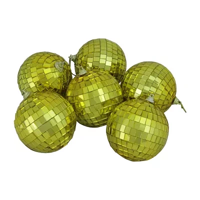 Northlight Mirrored Glass Ball 6-pc. Christmas Ornament