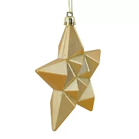 Northlight 2-Finish Gold Star 12-pc. Christmas Ornament