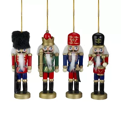 Northlight Classic Nutcracker 4-pc. Christmas Ornament