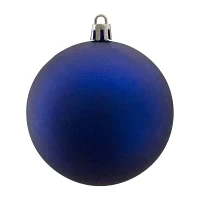 Northlight Matte Blue Ball 12-pc. Christmas Ornament
