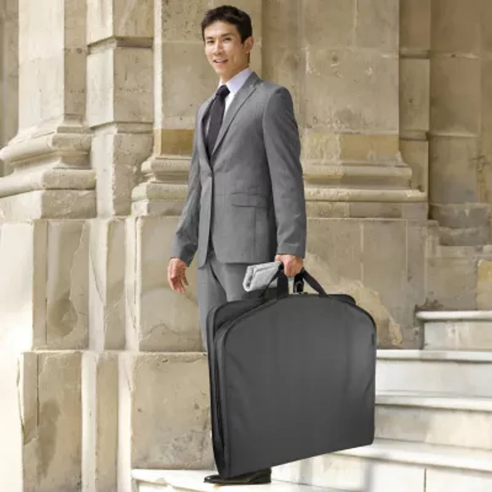WallyBags 40" Deluxe Solids Travel Garment Bag