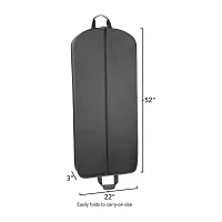 WallyBags 52" Deluxe Solids Travel Garment Bag