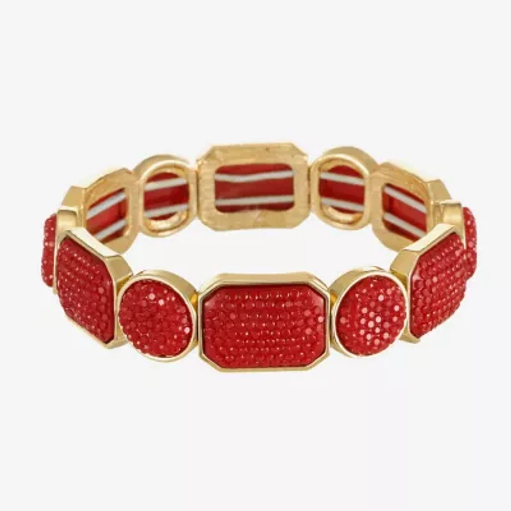 Mixit Gold Tone Womens Stretch Bracelet