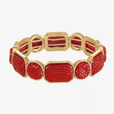 Mixit Gold Tone Womens Stretch Bracelet