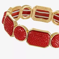 Mixit Gold Tone Womens Stretch Bracelet