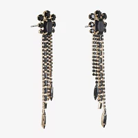 Mixit Gold Tone Drop Earrings