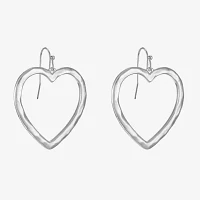 Liz Claiborne Heart Drop Earrings