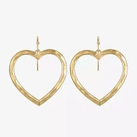 Liz Claiborne Heart Drop Earrings