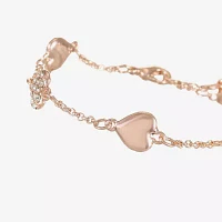 Liz Claiborne Glass Heart Strand Bracelets