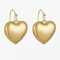 Liz Claiborne Heart Drop Earrings