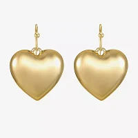 Liz Claiborne Heart Drop Earrings