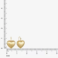 Liz Claiborne Heart Drop Earrings