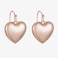 Liz Claiborne Heart Drop Earrings