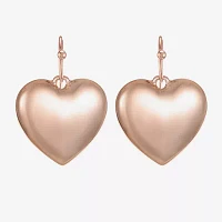 Liz Claiborne Heart Drop Earrings