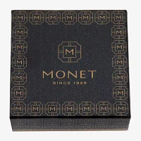 Monet Jewelry Silver Tone Heart Compact Mirror