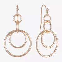 Liz Claiborne Orbital Womens Drop Earrings