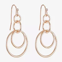 Liz Claiborne Orbital Womens Drop Earrings