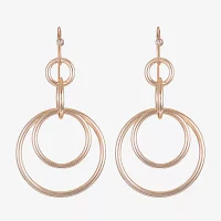Liz Claiborne Orbital Womens Drop Earrings