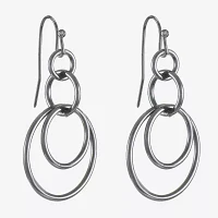 Liz Claiborne Orbital Drop Earrings