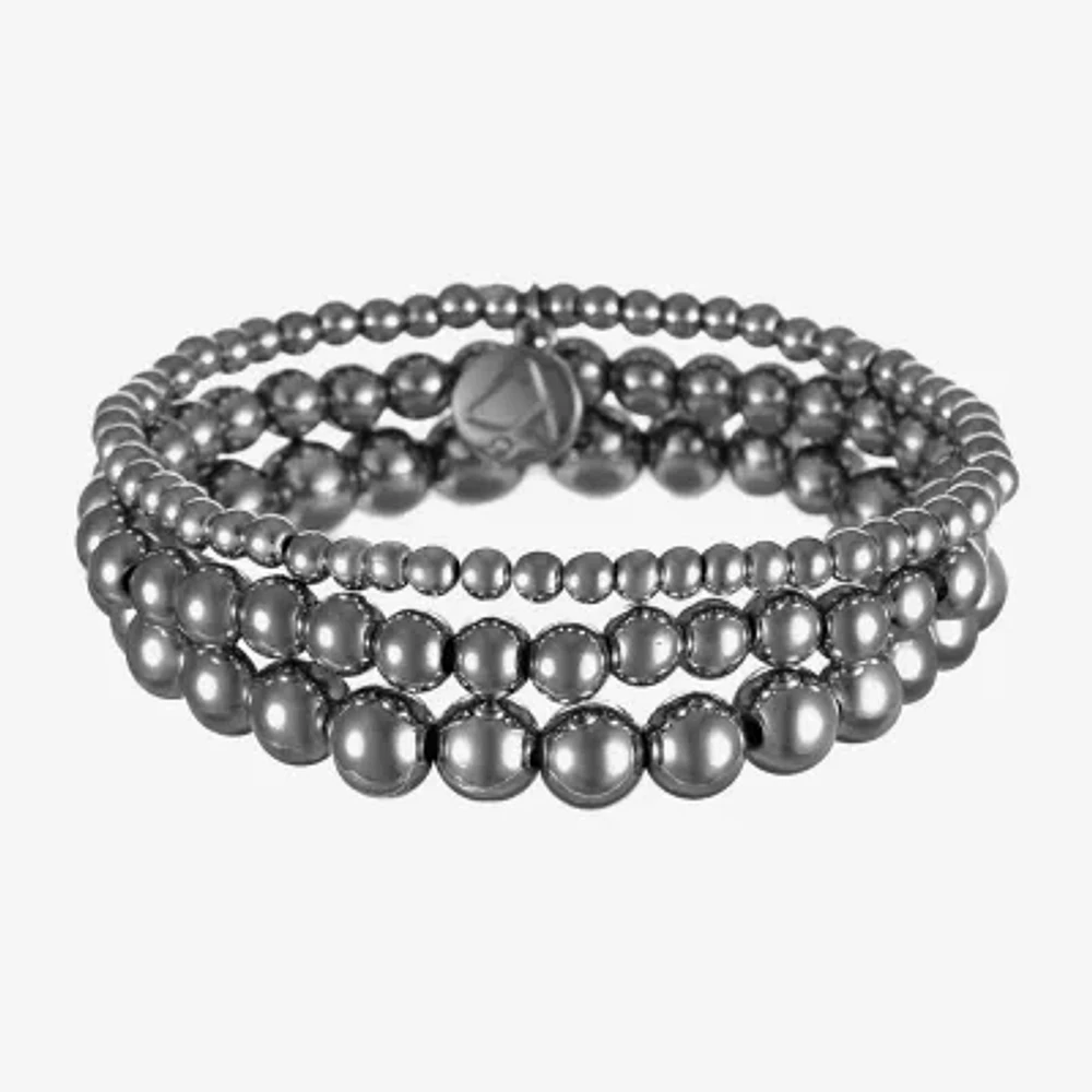 Liz Claiborne 3 Row Stretch Bracelet