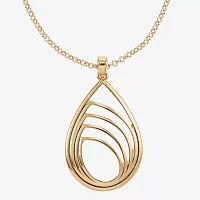Liz Claiborne Pendant Necklace And Drop Earring 2-pc. Jewelry Set