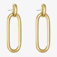 Liz Claiborne Doorknocker Drop Earrings