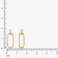 Liz Claiborne Doorknocker Drop Earrings