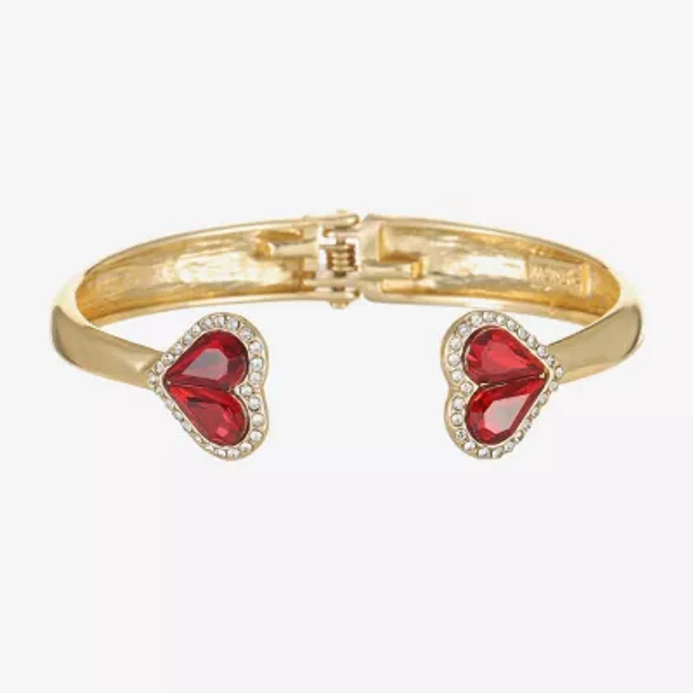 Monet Jewelry Heart Bangle Bracelet