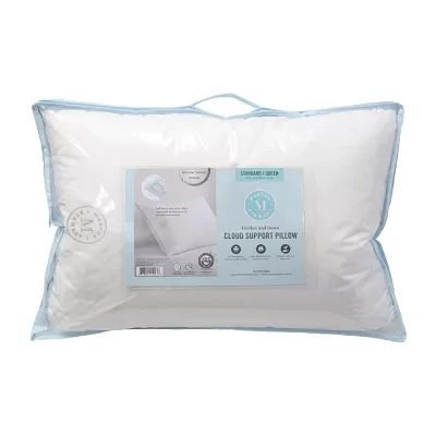 Martha Stewart Feather & Down Cloud Support Pillow