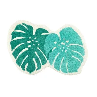 Town And Country Monstera Bath Rug