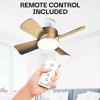 Bell + Howell Socket With Warm Lighting And Remote Control 1000 Lumens Ceiling Fan