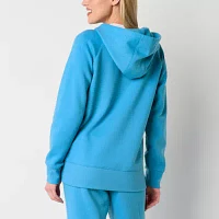 Xersion Tall Womens Super Soft Fleece Long Sleeve Hoodie