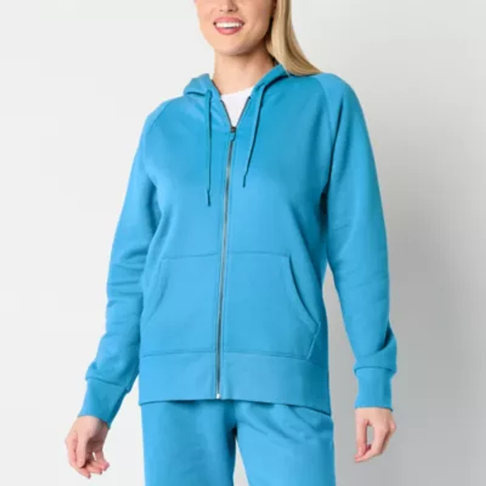 Xersion Tall Womens Super Soft Fleece Long Sleeve Hoodie